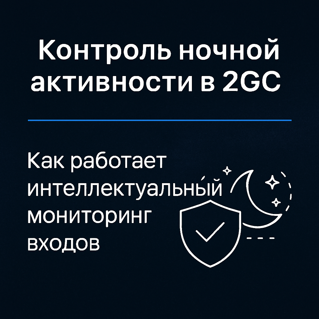 ИИ в 2GC: контроль ночной активности и подключений