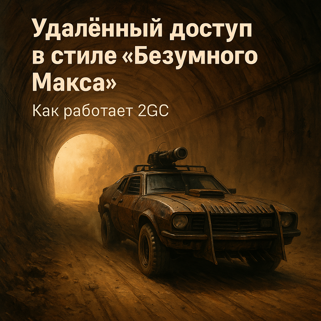 Удалённый доступ в стиле «Безумного Макса». Как работает 2GC